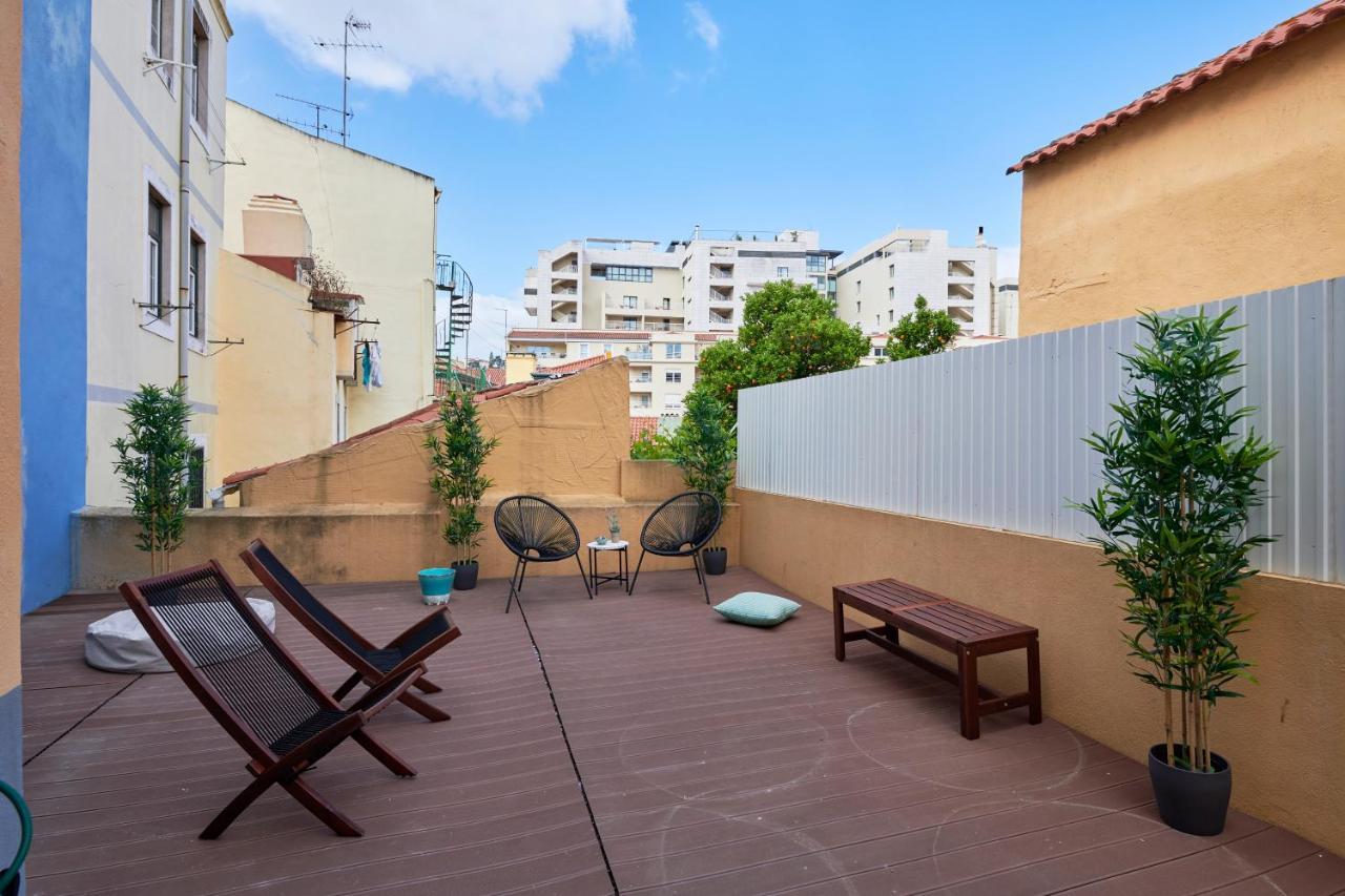 ליסבון Spacious And Renovated Apartment With Amazing Patio, By Timecooler מראה חיצוני תמונה